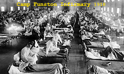 Camp Funston Infirmary 1918